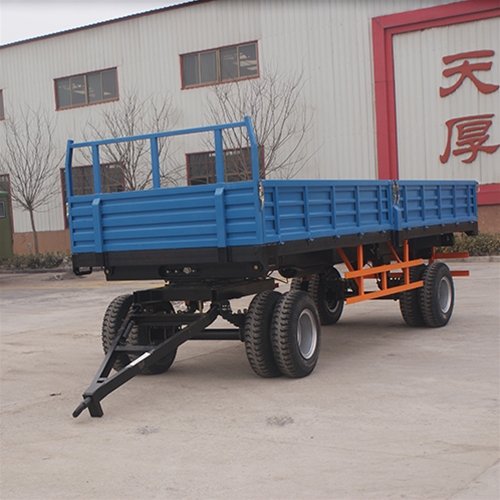 生產銷售10噸八輪全掛運輸拖車